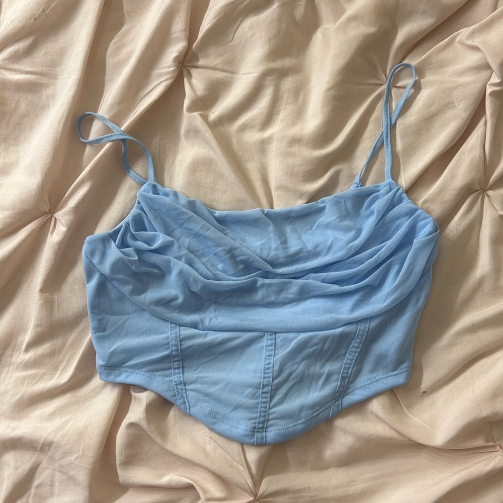 Blue tang top